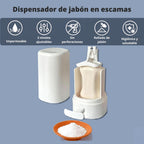 Dispensador de jabón en escamas